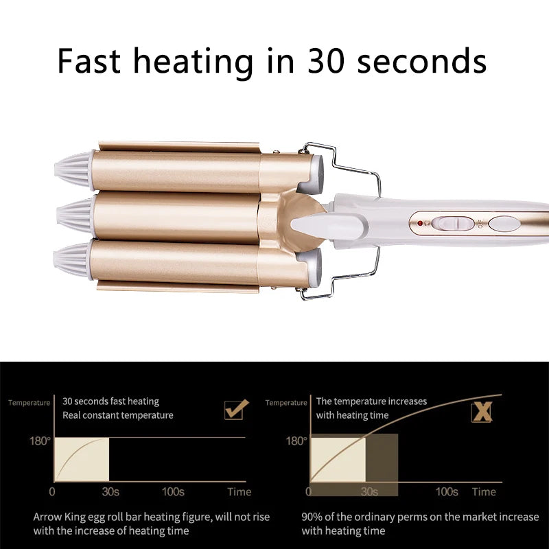 Pro Hair Curling Wand