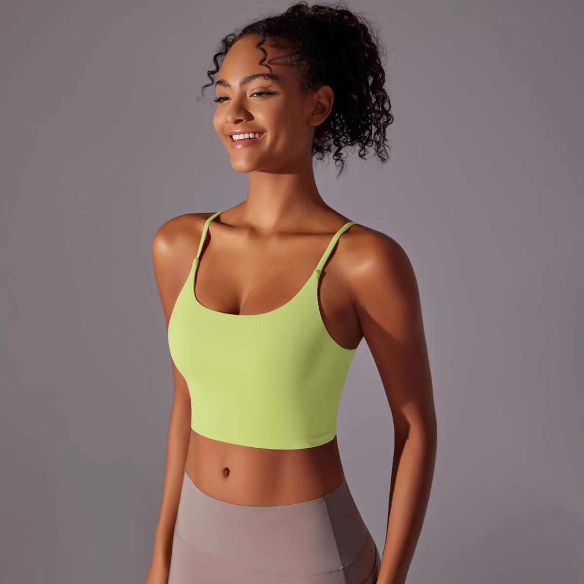 Seamless Yoga Sports Bra