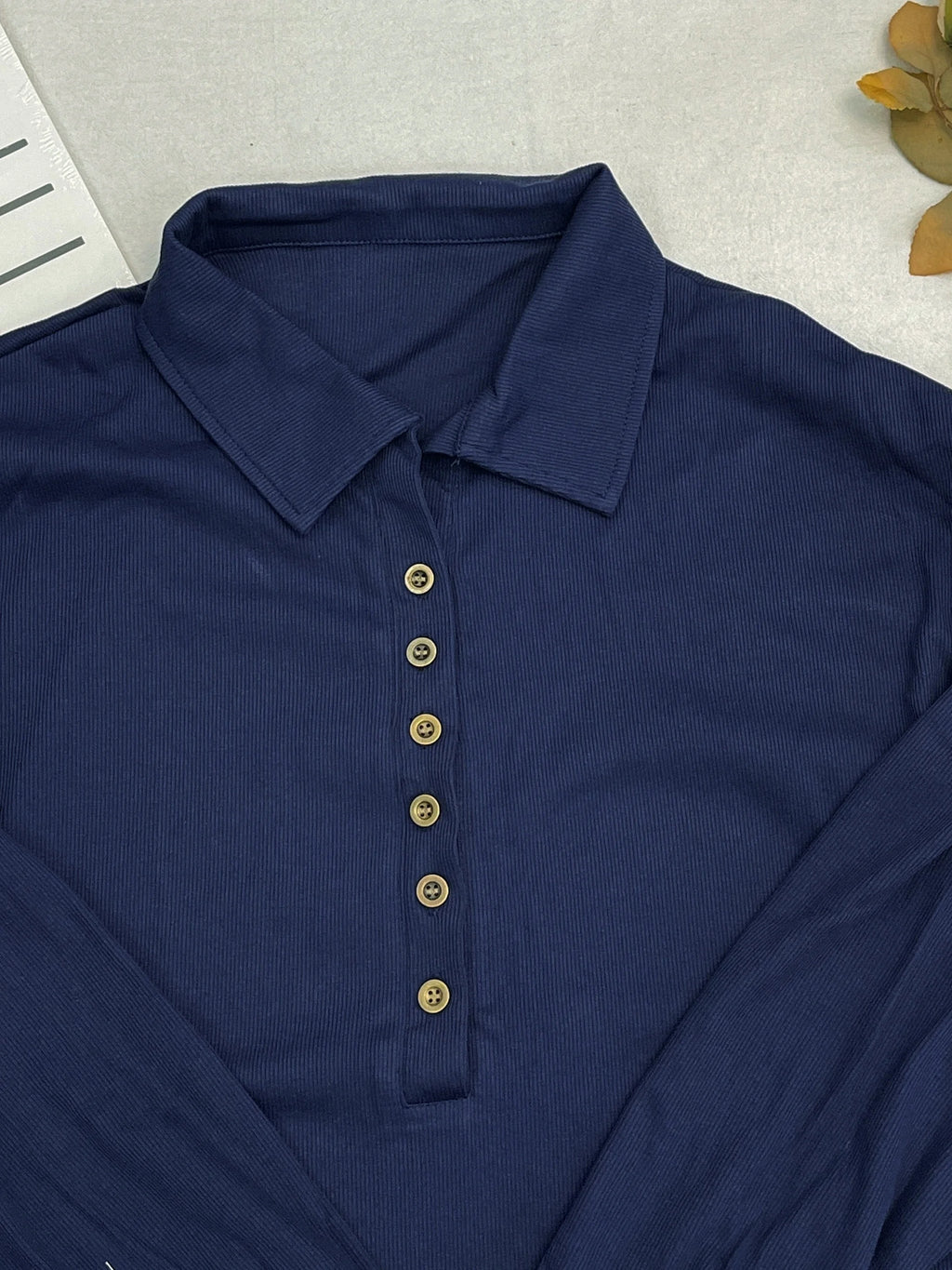 Casual Print Button Shirt