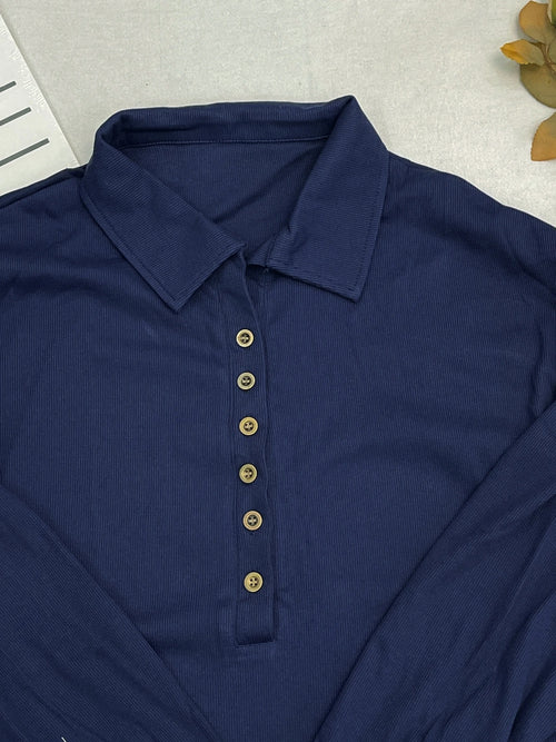 Casual Print Button Shirt