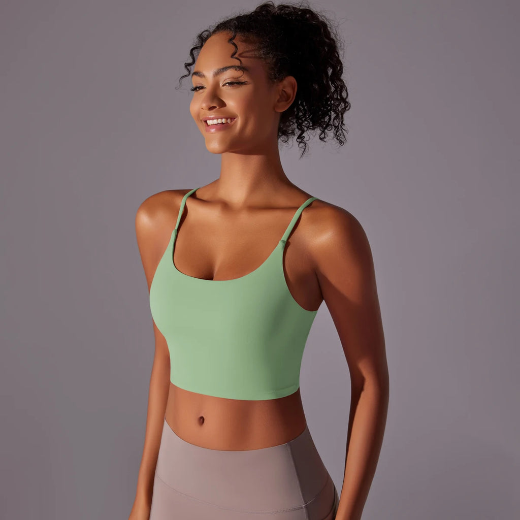 Seamless Yoga Sports Bra
