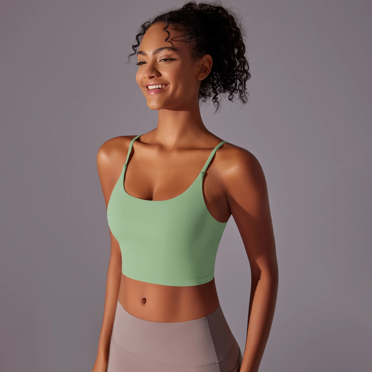 Seamless Yoga Sports Bra