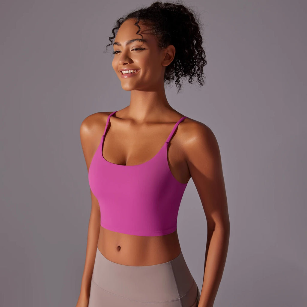 Seamless Yoga Sports Bra